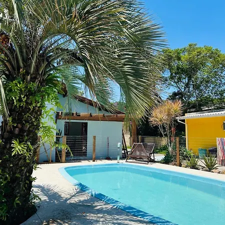 Casa Espacosa Com Piscina, Churrasqueira E Area Verde Em Sambaqui Ao Lado Da Praia - Floripa Florianopolis Exterior photo